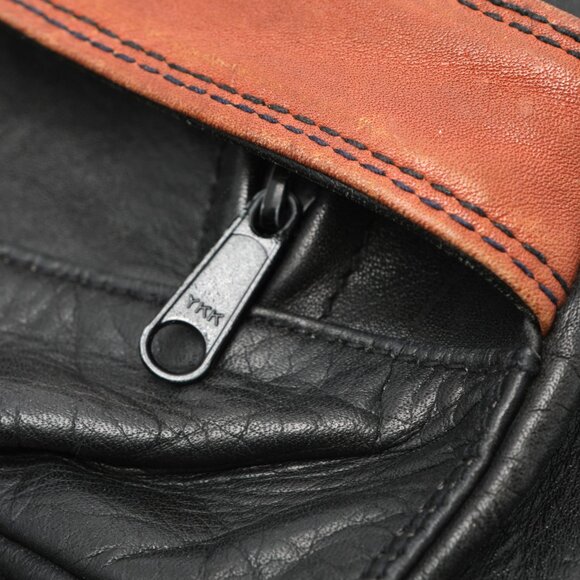 Derek Alexander Leather Shoulder Bag Black Brown Tote Purse Plaid Lining Classic - Picture 13 of 14